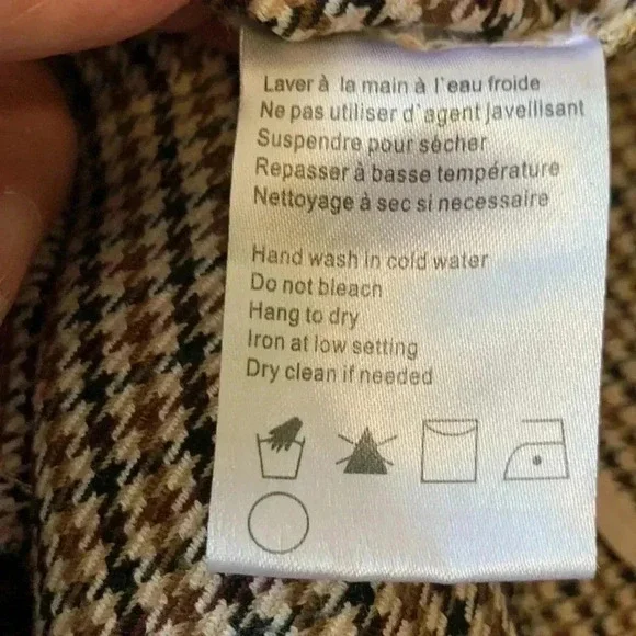 Charlie B NWOT herringbone dress pants with spandex - Picture 7 of 8